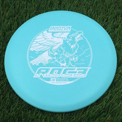 Innova DX Roc3 with Burst Logo Stock Character Stamp- 146 Blue