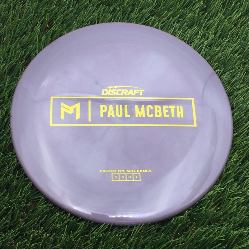 Discraft Special Prototype Blend Malita with Paul McBeth Prototype Stamp- 171.67 Grey