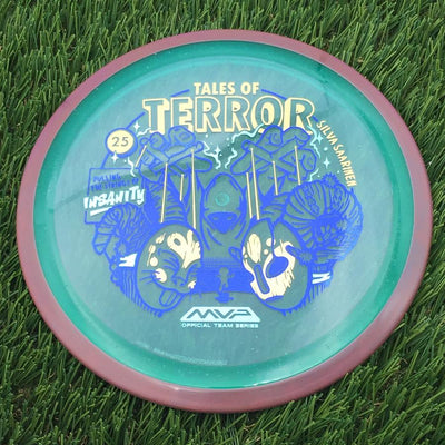 Axiom Particle Glow Proton Insanity with Tales of Terror - Puppet Master Silva Saarinen by Artist Damian White Stamp- 174.56 Green