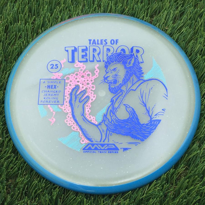 Axiom Particle Eclipse Glow Hex 5|5.5|-1|1 with Tales of Terror - Lionheart by Artist DoubleRam Design Stamp- 176.04 Glow