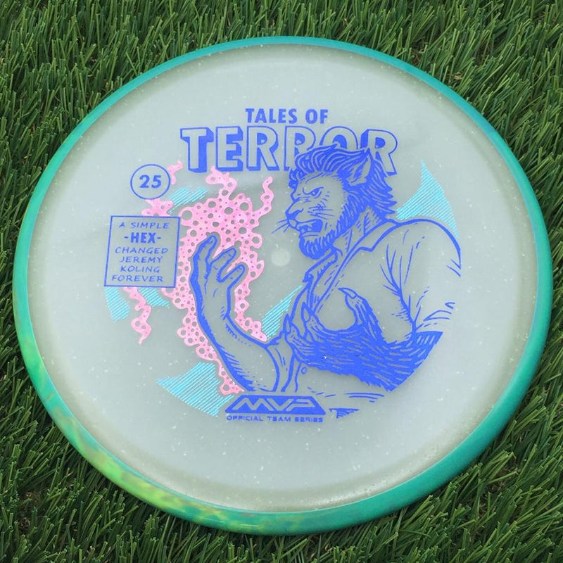 Axiom Particle Eclipse Glow Hex 5|5.5|-1|1 with Tales of Terror - Lionheart by Artist DoubleRam Design Stamp- 176.57 Glow