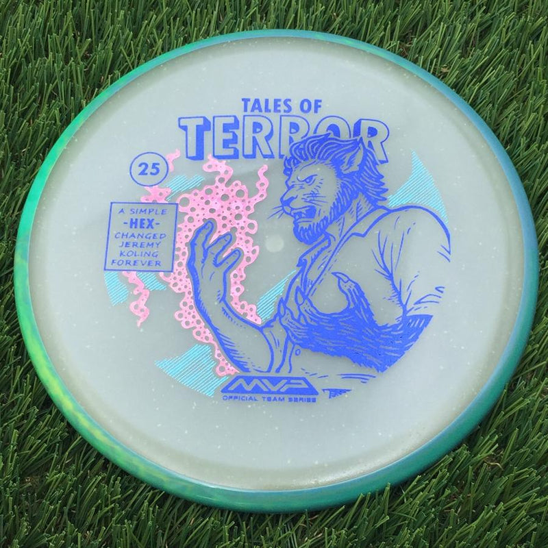 Axiom Particle Eclipse Glow Hex 5|5.5|-1|1 with Tales of Terror - Lionheart by Artist DoubleRam Design Stamp- 175.72 Glow