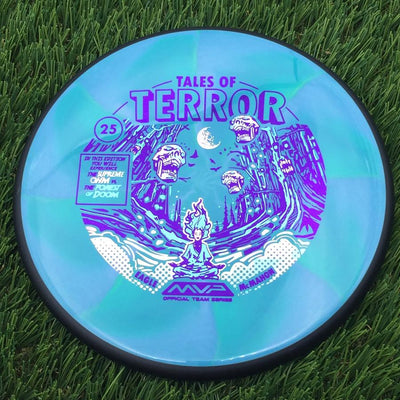 MVP Cosmic Neutron Ohm with Tales of Terror and the Forest of Doom - by Artist John Dorn Stamp- 174.01 Blue