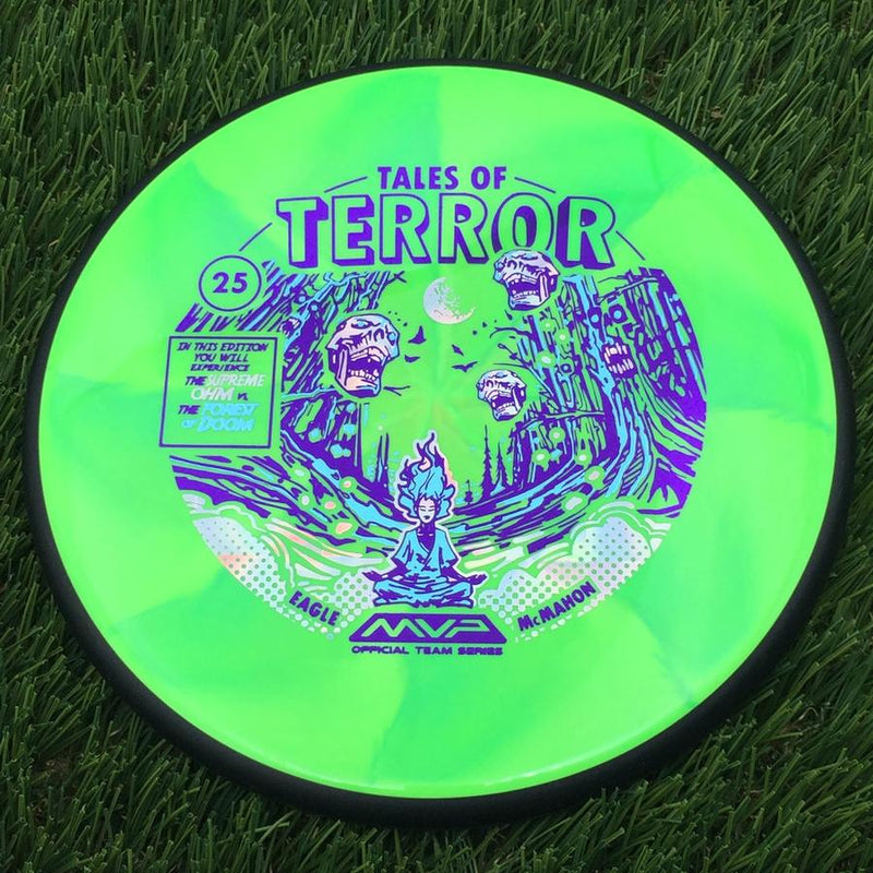 MVP Cosmic Neutron Ohm with Tales of Terror and the Forest of Doom - by Artist John Dorn Stamp- 174.47 Green