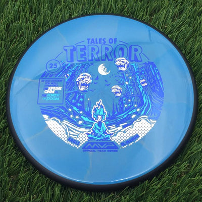 MVP Cosmic Neutron Ohm with Tales of Terror and the Forest of Doom - by Artist John Dorn Stamp- 174.41 Blue