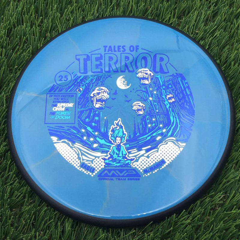 MVP Cosmic Neutron Ohm with Tales of Terror and the Forest of Doom - by Artist John Dorn Stamp- 174.41 Blue