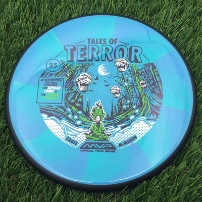 MVP Cosmic Neutron Ohm with Tales of Terror and the Forest of Doom - by Artist John Dorn Stamp- 174.45 Blue