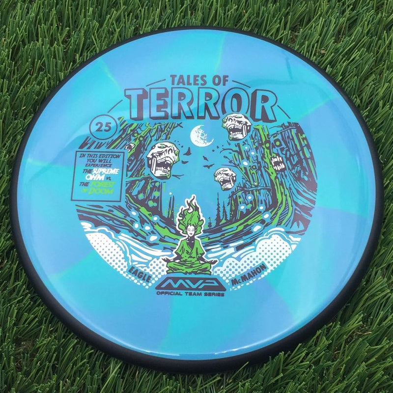 MVP Cosmic Neutron Ohm with Tales of Terror and the Forest of Doom - by Artist John Dorn Stamp- 174.45 Blue