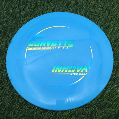 Innova Pro Corvette with Burst Logo Stock Stamp- 164.18 Blue