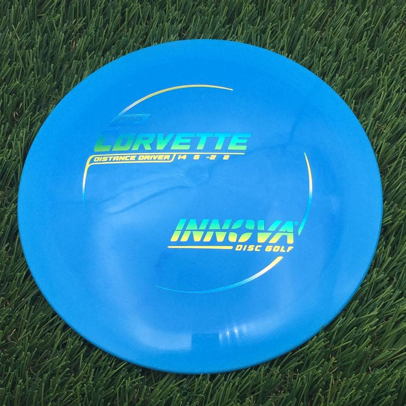 Innova Pro Corvette with Burst Logo Stock Stamp- 159.38 Blue