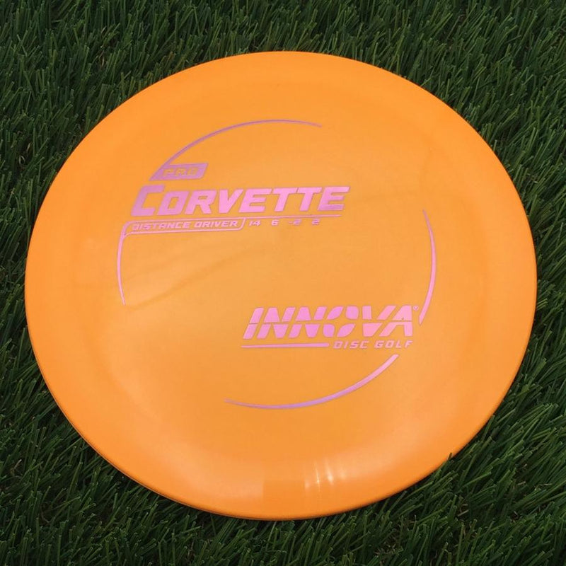 Innova Pro Corvette with Burst Logo Stock Stamp- 172.78 Orange