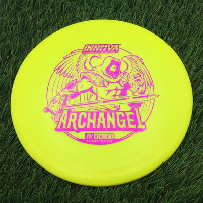 Innova DX Archangel with Burst Logo Stock Stamp- 171.38 Yellow
