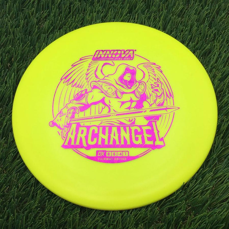 Innova DX Archangel with Burst Logo Stock Stamp- 171.38 Yellow