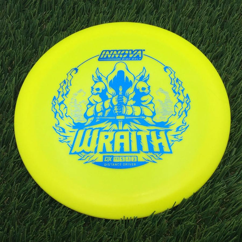 Innova DX Wraith with Burst Logo Stock Stamp- 163.3 Yellow
