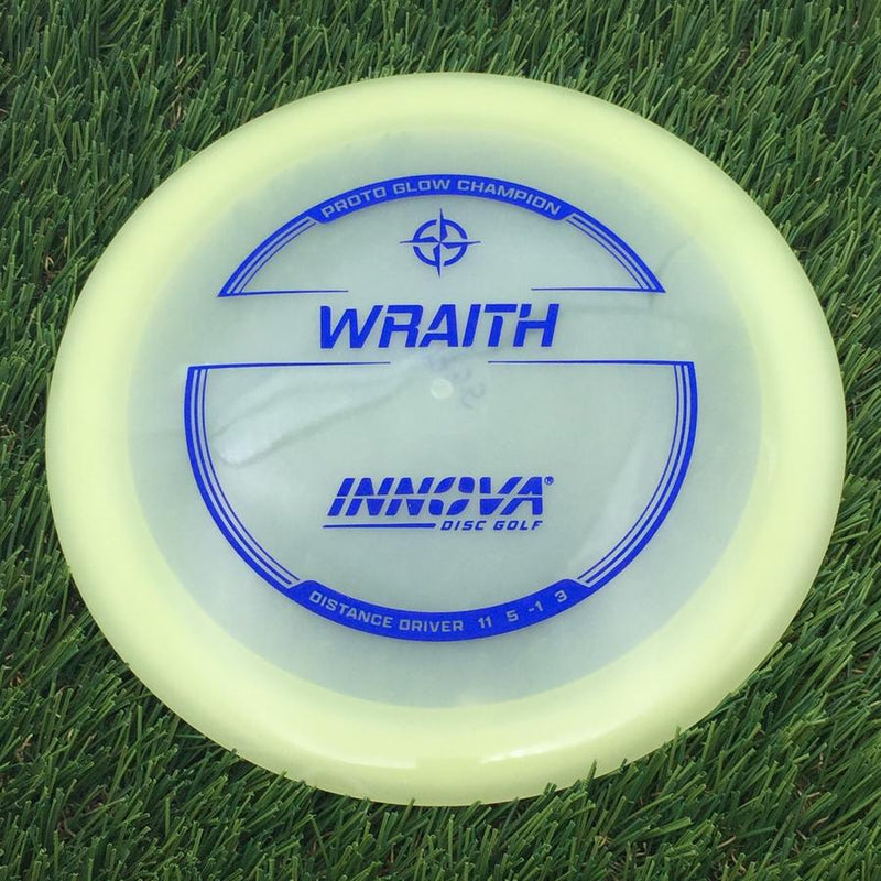 Innova Proto Glow Champion Wraith with Burst Logo Stock Stamp- 174.68 Glow