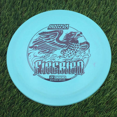 Innova DX Firebird with Burst Logo Stock Stamp- 166.28 Blue
