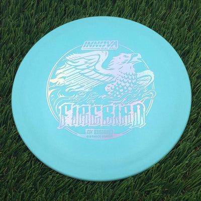 Innova DX Firebird with Burst Logo Stock Stamp- 166.81 Blue