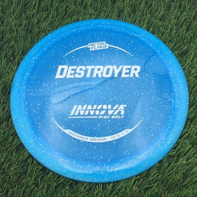 Innova Champion Metal Flake Destroyer with Burst Logo Stock Stamp- 168.35 Blue