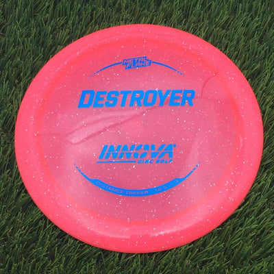 Innova Champion Metal Flake Destroyer with Burst Logo Stock Stamp- 171.38 Pink