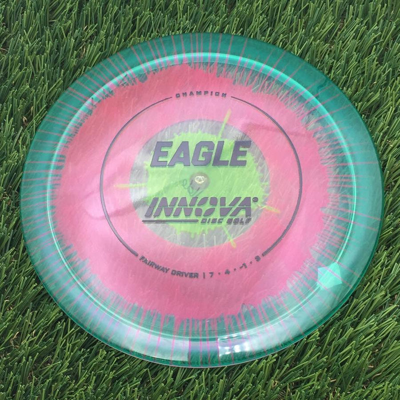 Innova Champion I-Dye Eagle with Circle Stock Stamp- 166.74 Dyed