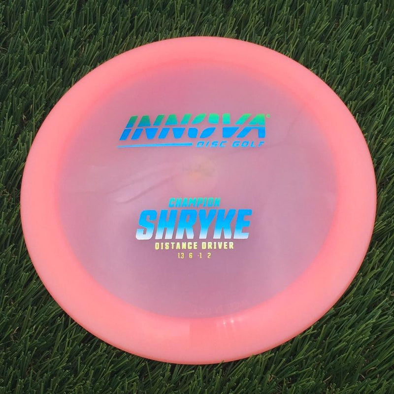 Innova Champion Champion Shryke with Burst Logo Stock Stamp- 174.6 Pink