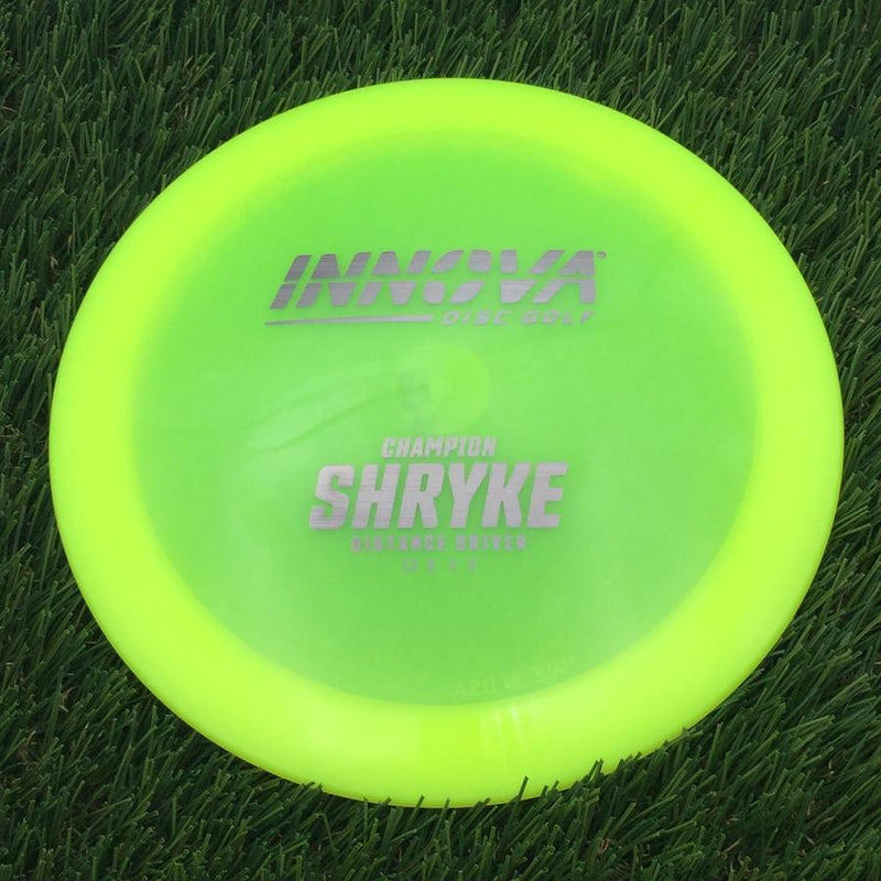 Innova Champion Champion Shryke with Burst Logo Stock Stamp- 174.99 Yellow