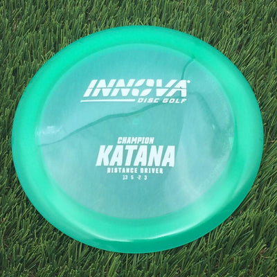 Innova Champion Katana with Burst Logo Stock Stamp- 166.16 Green