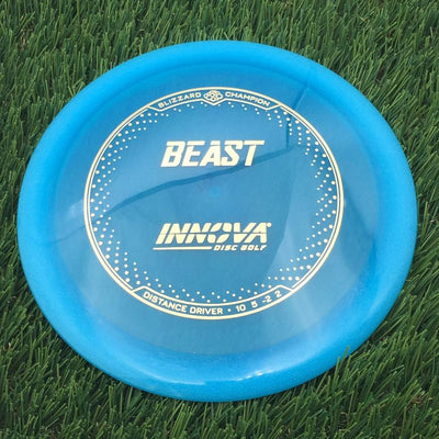 Innova Champion Blizzard Beast with Burst Logo Stock Stamp- 150.68 Blue