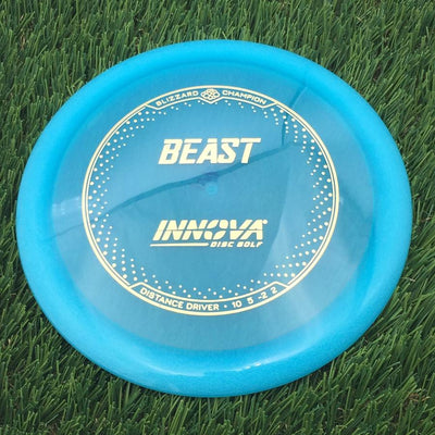 Innova Champion Blizzard Beast with Burst Logo Stock Stamp- 150.64 Blue