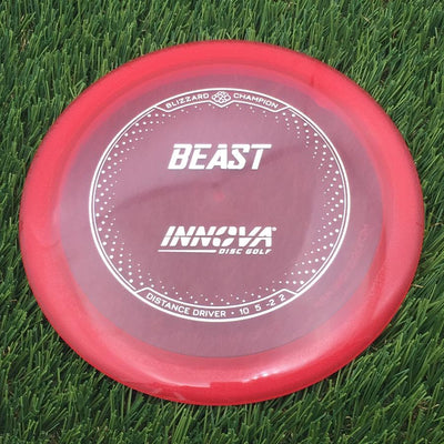 Innova Champion Blizzard Beast with Burst Logo Stock Stamp- 157.19 Red