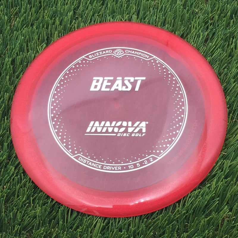 Innova Champion Blizzard Beast with Burst Logo Stock Stamp- 157.19 Red