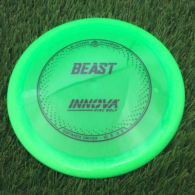 Innova Champion Blizzard Beast with Burst Logo Stock Stamp- 149.54 Green