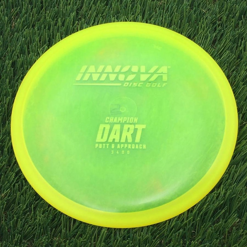 Innova Champion Dart with Burst Logo Stock Stamp- 167.99 Yellow