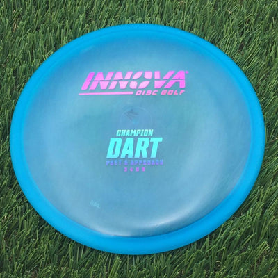 Innova Champion Dart with Burst Logo Stock Stamp- 168.85 Blue