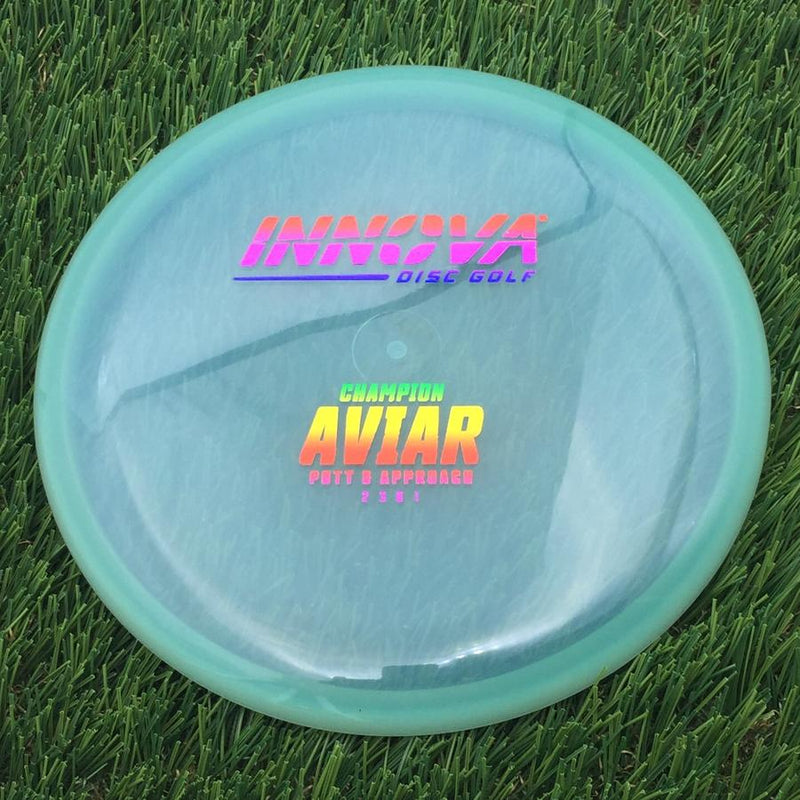 Innova Champion Aviar Putter with Burst Logo Stock Stamp- 172.43 Green