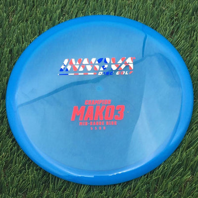 Innova Champion Mako3 with Burst Logo Stock Stamp- 179.01 Blue