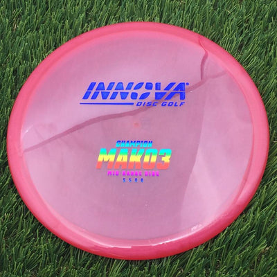 Innova Champion Mako3 with Burst Logo Stock Stamp- 179.4 Red