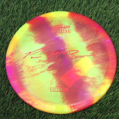 Discraft Elite Z Fly-Dyed Athena with Paul McBeth Large Signature Stamp- 174.62 Dyed