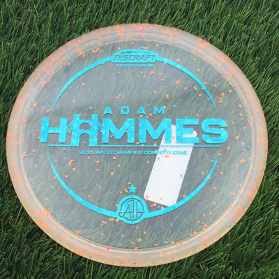 Discraft Elite Z Confetti Zone with Adam Hammes - 2025 Waco Champion - AH Signature Stamp- 174.65 Orange