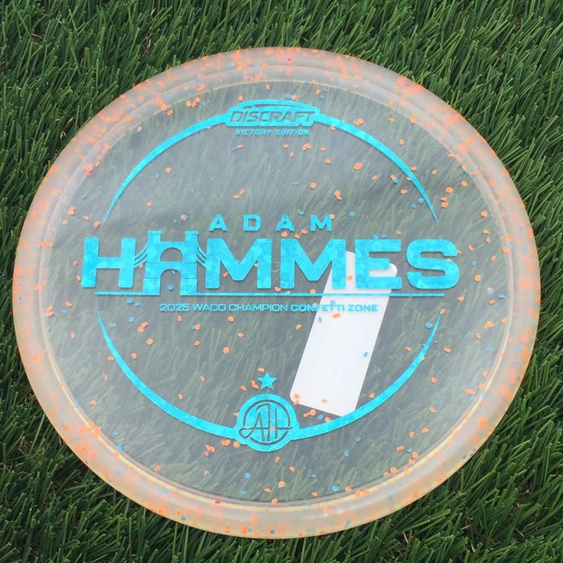 Discraft Elite Z Confetti Zone with Adam Hammes - 2025 Waco Champion - AH Signature Stamp- 174.65 Orange