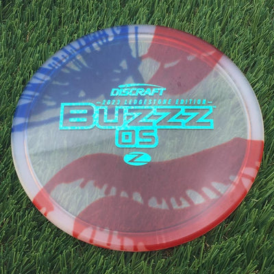 Discraft Elite Z Fly-Dyed BuzzzOS with 2023 Ledgestone Edition - Wave 2 Stamp- 180 Flag
