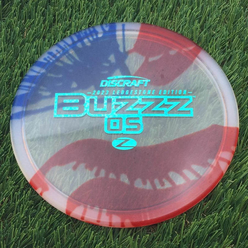 Discraft Elite Z Fly-Dyed BuzzzOS with 2023 Ledgestone Edition - Wave 2 Stamp- 180 Flag