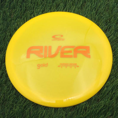 Latitude 64 Gold Line River with Simple Stock Stamp- 174 Yellow