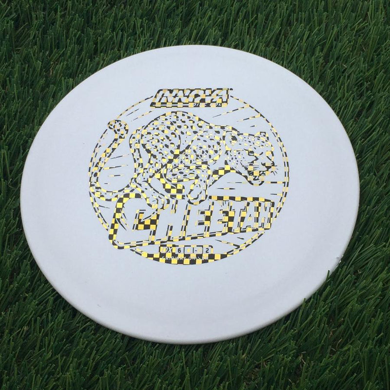 Innova DX Cheetah with Burst Logo Stock Stamp- 150.04 White