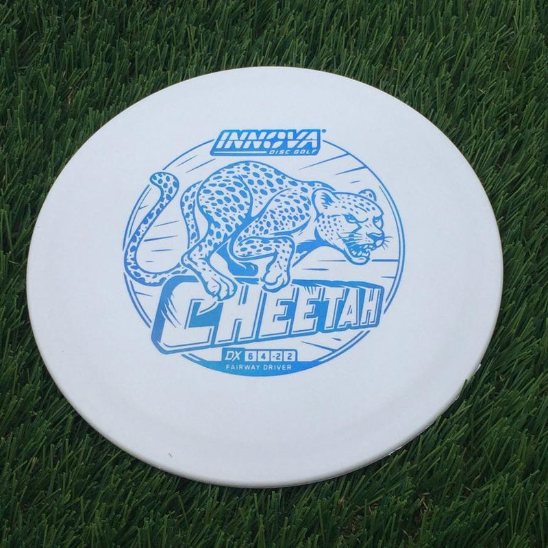 Innova DX Cheetah with Burst Logo Stock Stamp- 145.86 White