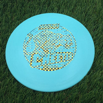 Innova DX Cheetah with Burst Logo Stock Stamp- 145.31 Blue