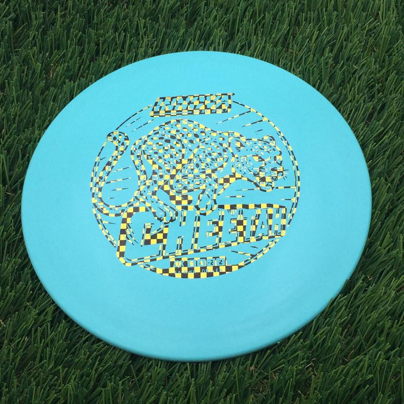 Innova DX Cheetah with Burst Logo Stock Stamp- 145.31 Blue