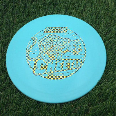 Innova DX Cheetah with Burst Logo Stock Stamp- 141.68 Blue