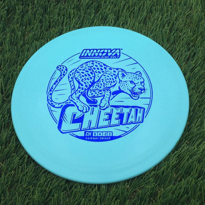 Innova DX Cheetah with Burst Logo Stock Stamp- 150.03 Blue