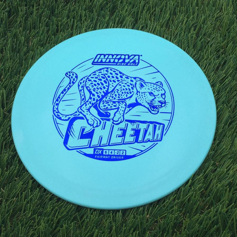 Innova DX Cheetah with Burst Logo Stock Stamp- 150.04 Blue